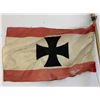Image 6 : ANTIQUE GERMAN HANSA BREMEN STEAMSHIP COMPANY TABLETOP FLAG