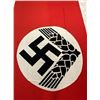 Image 2 : VERY LARGE NAZI GERMAN RAD WOMANS CAMP FLAG - GREAT CLEAN CONDITION