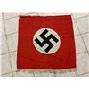 Image 1 : NAZI GERMANY RED NSDAP PODIUM BANNER WITH FRINGE