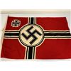 Image 1 : WWII GERMAN SMALL SIZE KRIEGS BATTLE FLAG