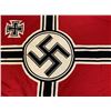 Image 2 : WWII GERMAN SMALL SIZE KRIEGS BATTLE FLAG