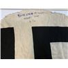 Image 2 : WWII GERMAN NAZI FLAG CENTER SIGNED BY GI VETERAN