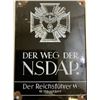 Image 1 : GERMANY THIRD REICH ENAMEL WALL SIGN NSADP PARTY