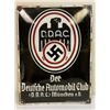 Image 3 : GERMANY THIRD REICH ENAMEL WALL SIGN AUTO CLUB