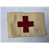 Image 2 : WWII GERMAN RED CROSS ORGANIZATION ARMBAND WITH INK STAMP
