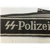 Image 2 : WWII GERMAN WAFFEN SS "SS-Polizei-Division" CUFFTITLE