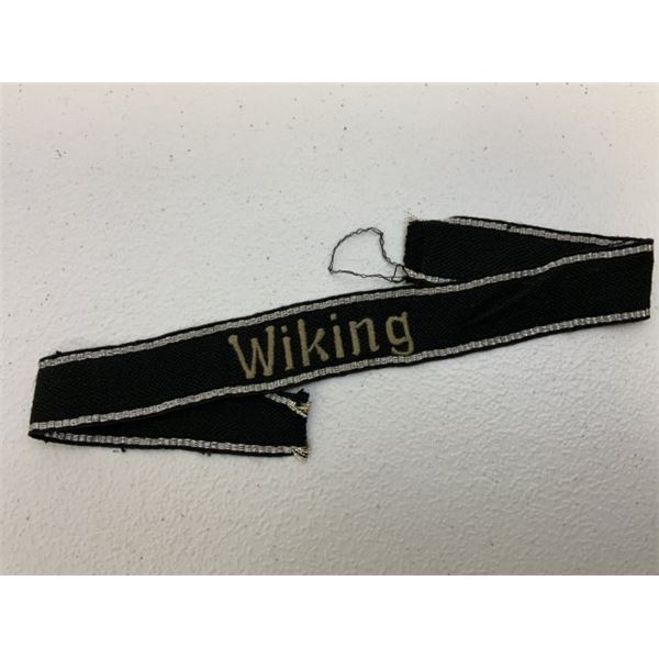 WWII GERMAN WAFFEN SS "Wiking" EM/NCO CUFFTITLE