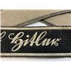 Image 3 : WWII GERMAN WAFFEN SS "ADOLF HITLER" OFFICER/NCO CUFFTITLE