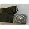 Image 7 : WWII GERMAN LUFTWAFFE LEATHER BELT WITH ALUMINUM BUCKLE