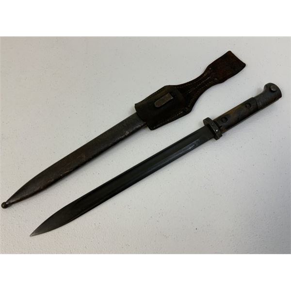 WWII GERMAN S24(t) OCCUPIED CZECHOSLOVAKIA CZECH MADE BAYONET 1941-42