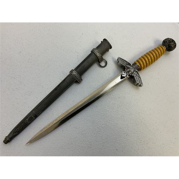 WWII GERMAN LUFTWAFFE OFFICERS DAGGER ROBI KLAAS SOLINGEN