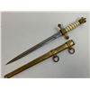 Image 1 : WWII GERMAN NAVY KRIEGSMARINE OFFICERS DAGGER WKC