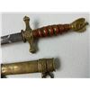 Image 2 : WWII GERMAN NAVY KRIEGSMARINE OFFICERS DAGGER WKC DAMASCUS BLADE