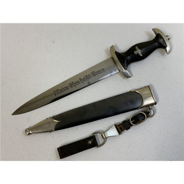 THIRD REICH GERMANY EARLY M33 SS DAGGER BOKER