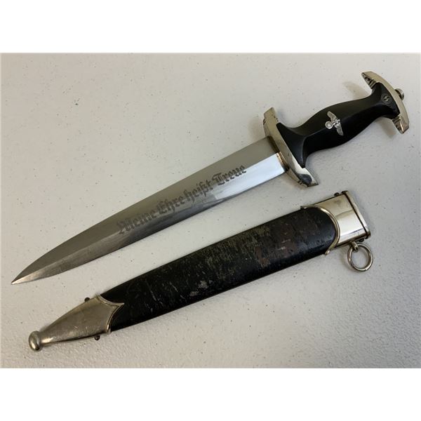 THIRD REICH GERMANY M33 SS DAGGER RZM 941/39/SS