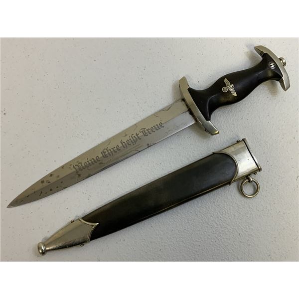 THIRD REICH GERMANY M33 SS DAGGER EICKHORN HIMMLER INSCRIBED