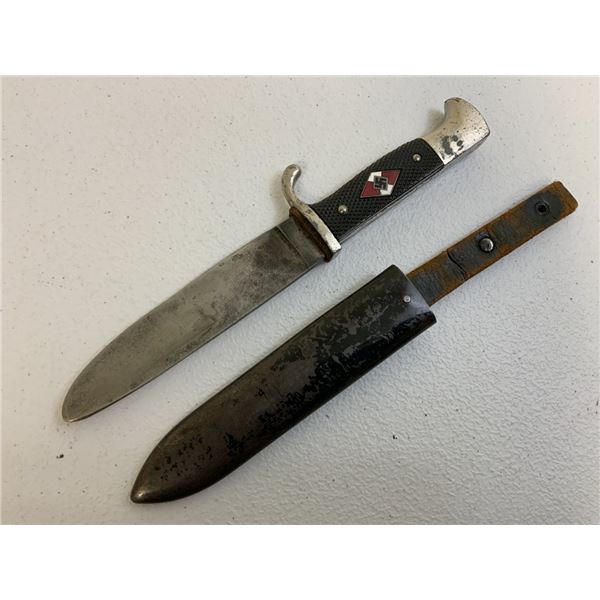 NAZI GERMANY HITLER YOUTH HJ KNIFE DAGGER RZM M7/31