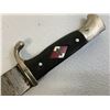 Image 2 : RARE NAZI GERMANY HITLER YOUTH HJ KNIFE DAGGER WITH SAWBACK BLADE
