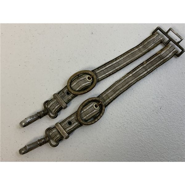 WWII GERMAN ARMY OFFICER DAGGER HANGERS