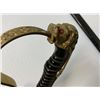 Image 4 : WWII GERMAN OFFICERS LION HEAD SWORD WITH RED RUBY EYES