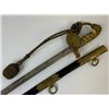 Image 2 : IMPERIAL GERMAN NAVY OFFICERS DRESS SWORD TRIPLE ETCHED BLADE BY WKC