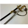 Image 5 : IMPERIAL GERMAN NAVY OFFICERS DRESS SWORD TRIPLE ETCHED BLADE BY WKC