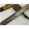 Image 7 : IMPERIAL GERMAN NAVY OFFICERS DRESS SWORD TRIPLE ETCHED BLADE BY WKC