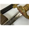 Image 8 : IMPERIAL GERMAN NAVY OFFICERS DRESS SWORD TRIPLE ETCHED BLADE BY WKC