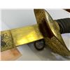 Image 6 : IMPERIAL GERMANY DAMASCUS AND GOLD  BLADE GENERAL PRESENTATION SWORD NAMED AND RESEARCHED