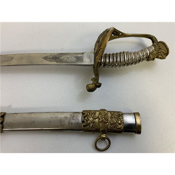 US CIVIL WAR VETERAN OFFICERS PRESENTATION STYLE SWORD