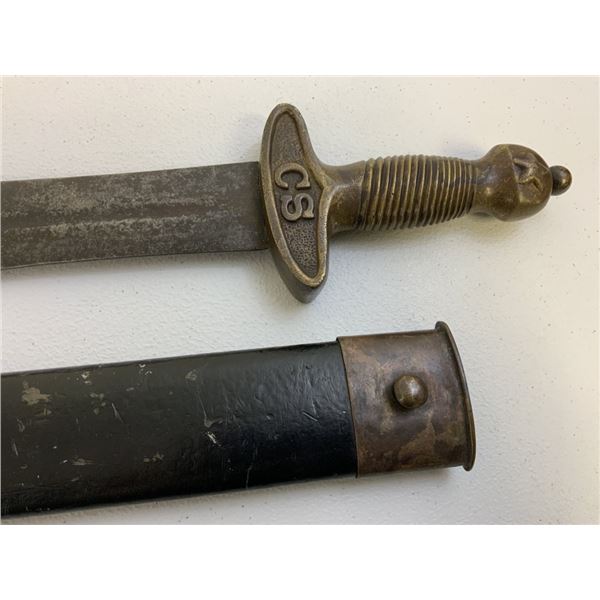 CS TEXAS STAR RICHMOND ARSENAL CONFEDERATE SHORT SWORD