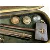 Image 4 : ANTIQUE 19th CENTURY VAMPIRE SLAYING KIT HOUSED IN WOODEN VIOLIN CASE