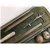 Image 7 : ANTIQUE 19th CENTURY VAMPIRE SLAYING KIT HOUSED IN WOODEN VIOLIN CASE