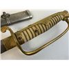 Image 9 : ANTIQUE JAPANESE D-GUARD SWORD RUSSO - JAPANESE WAR Kyu-Gunto