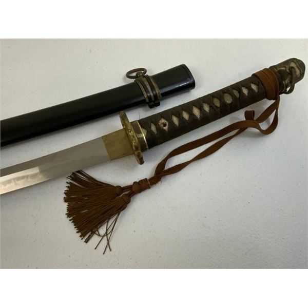 WWII IMPERIAL JAPAN JAPANESE ARMY OFFICER SAMURAI SWORD