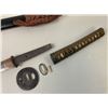 Image 12 : ANTIQUE OLD JAPANESE WAKIZASHI SAMURAI SWORD SIGNED