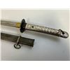 Image 4 : WWII JAPANESE TYPE 95 SHIN GUNTO NCO SAMURAI SWORD WITH RARE SIDE LOCK