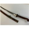 Image 2 : JAPANESE TYPE KATANA SAMURAI SWORD WITH WOODEN DRAGON MOUNTS