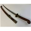 Image 3 : JAPANESE TYPE KATANA SAMURAI SWORD WITH WOODEN DRAGON MOUNTS