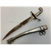 Image 3 : VINTAGE EASTERN STYLE CHROME PLATED DAGGER