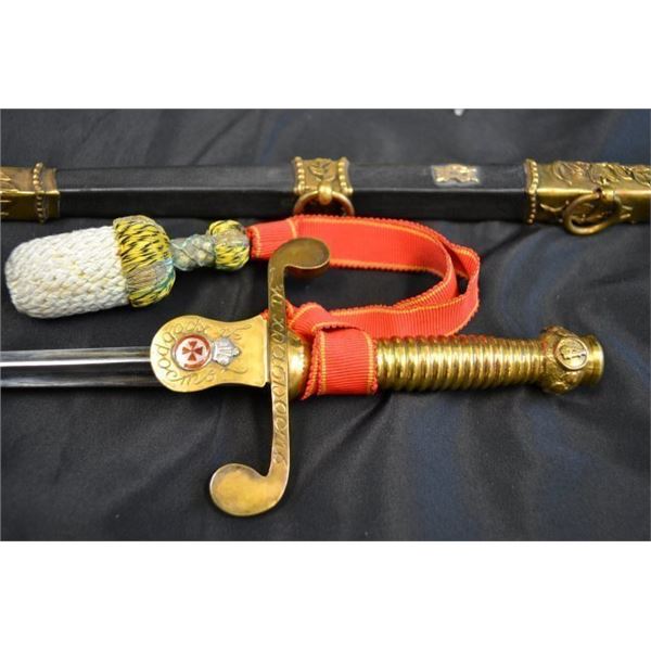 IMPERIAL RUSSIAN NAVY OFFICER 1914 AWARD DAGGER GROUPING PICTURE DESK ANCOR