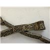 Image 12 : IMPERIAL RUSSIA GEORGIA SILVER FEMALE BELT 84 SILVER HALLMARKED