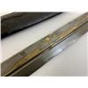 Image 4 : ANTIQUE ISLAMIC PERSIAN LARGE KINJAL DAGGER OTTOMAN CA. 1880 GOLD INLAYS