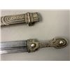 Image 2 : ANTIQUE IMPERIAL RUSSIAN COSSACK CAUCASIAN 84 SILVER KINJAL DAGGER
