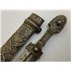 Image 9 : ANTIQUE IMPERIAL RUSSIAN COSSACK CAUCASIAN SILVER KINJAL DAGGER