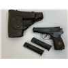 Image 1 : RUSSIAN MAKAROV BY IMEZ PISTOL COMPLETE WITH HOLSTER AND 2 MAGAZINES