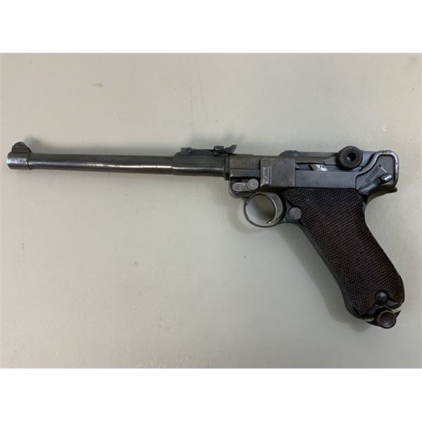 WWI IMPERIAL GERMAN DWM 1917 P08 ARTILLERY LUGER PISTOL