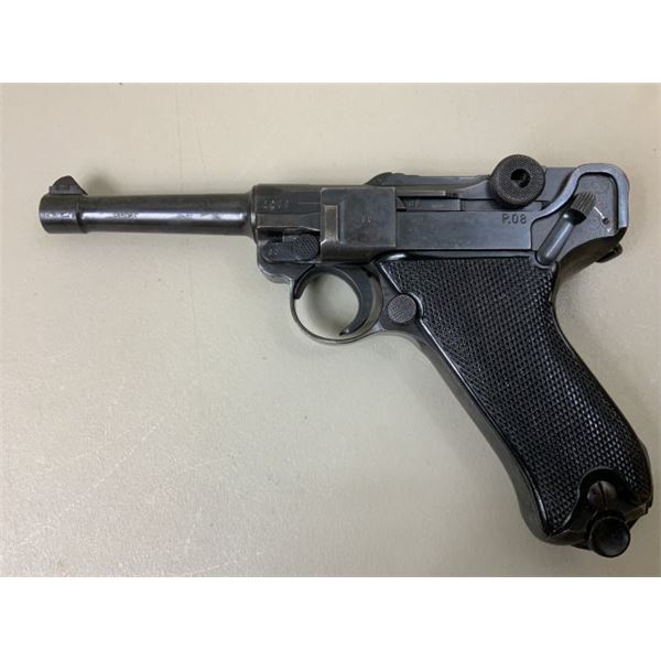 WWII NAZI GERMAN P08 LUGER byf 42 "BLACK WIDOW" PISTOL 9MM