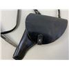 Image 3 : RUSSIAN COSSACK RARE LEFT SIDE NAGANT REVOLVER HOLSTER AND SILVER DECORATED BELT