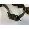 Image 10 : WWII ITALY COMBAT BELT COMPLETE WITH AMMO POUCHES AND BAYONET AND CROSS STRAP